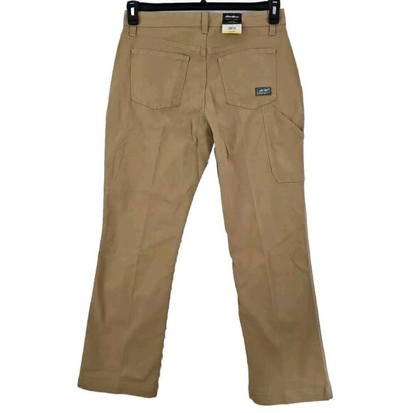 Eddie Bauer Men’s Two-Way Stretch Canvas Utility Pants Tan Size 32X30 NWT - Picture 5 of 12